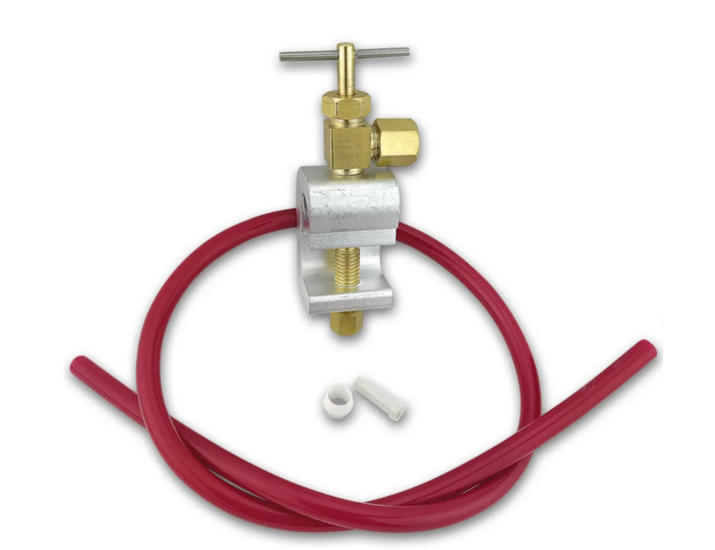 Fountain tap with fitting kit