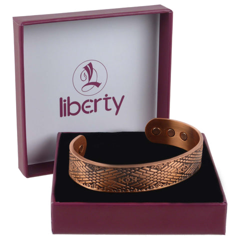 Celtic Cross 6 Magnet Copper Liberty Health Bracelet