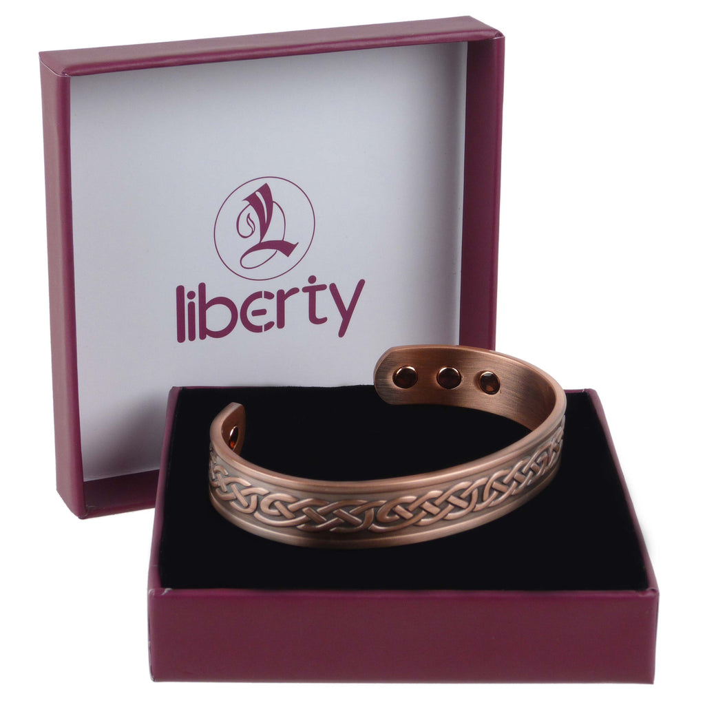 Celtic Knot 6 Magnet Copper Liberty Health Bracelet