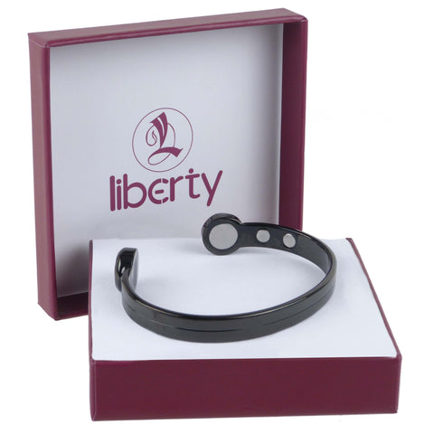 Tork BLACK Superstrong 6 Magnet Copper Liberty Health Bracelet